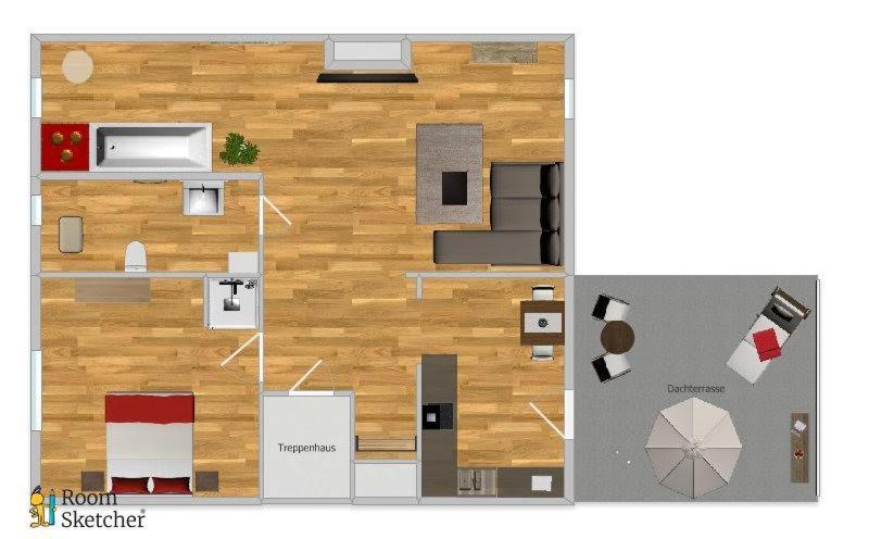 HarMonie Penthouse In Blankenburg Apartment Blankenburg  Bagian luar foto